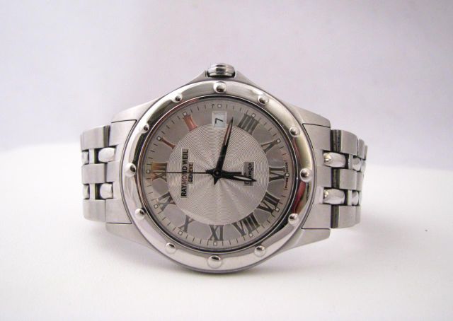 Appraisal: Raymond Weil Gentleman's Tango Watch with date- original box paperwork