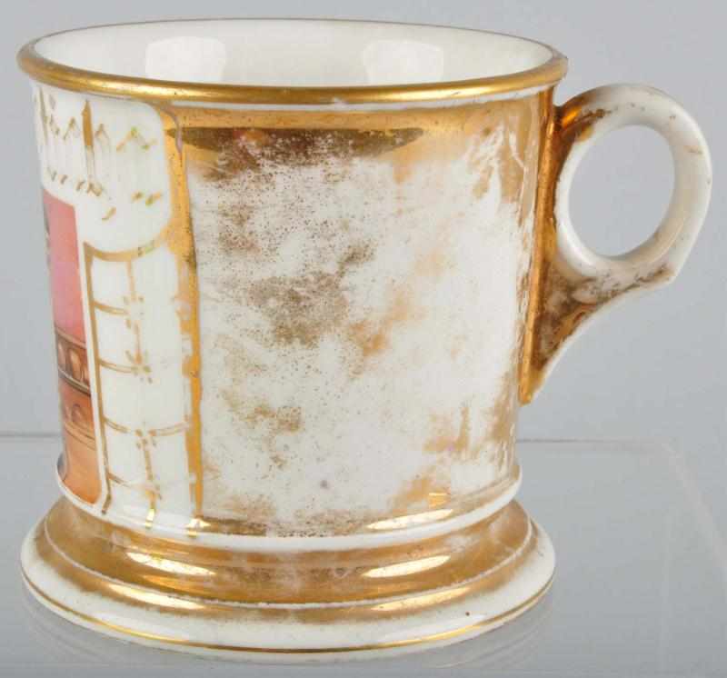 Appraisal: Bowler Shaving Mug Description Marked Frank Sticho across top and