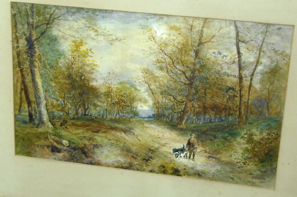 Appraisal: By W H Hardy th century British - hunter with