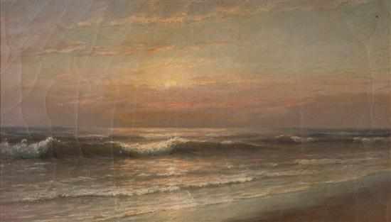 Appraisal: Charles A Watson American - Chesapeake Sunrise oil on canvas