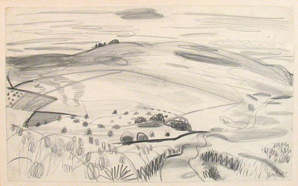 Appraisal: William George Gillies Scottish - A Scottish landscape of Hill