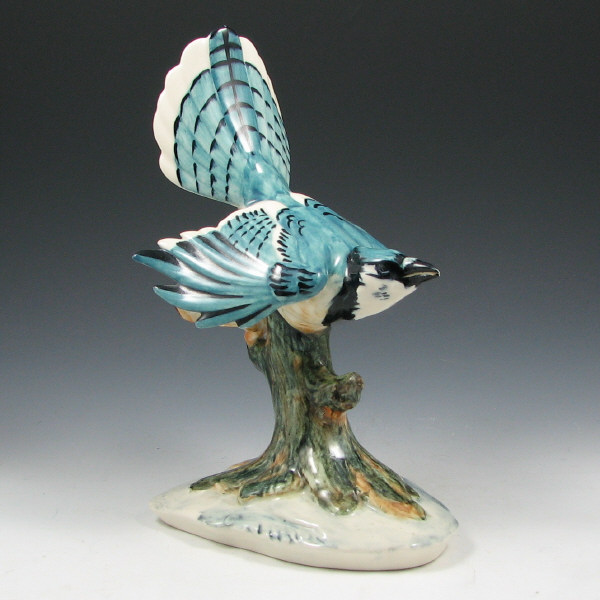 Appraisal: Pennsbury Blue Jay Pennsbury Blue Jay Marked Blue Jay Pennsbury