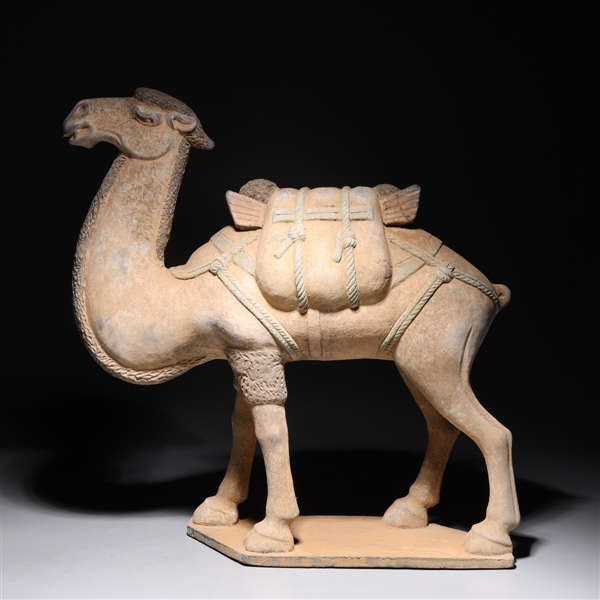 Appraisal: Chinese ceramic camel statue overall good condition small sections of