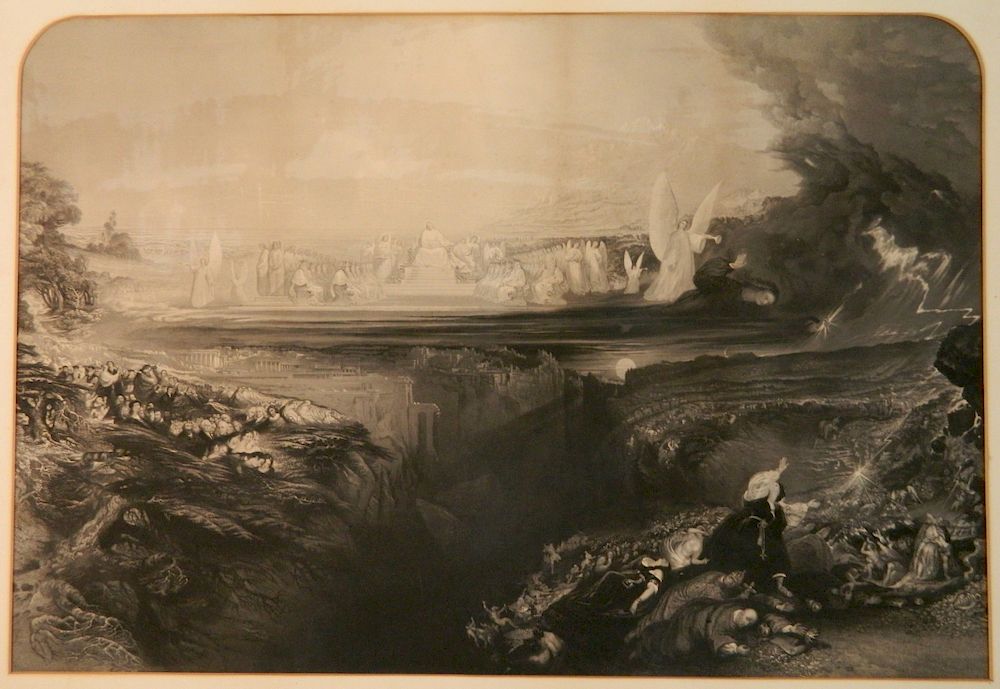 Appraisal: John Martin mezzotint John Martin British - - The Last