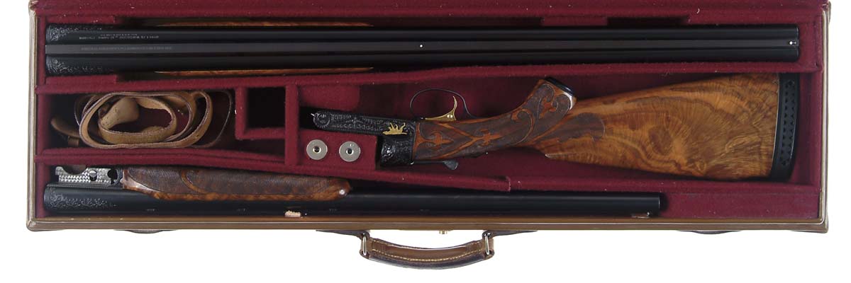 Appraisal: SPECTACULAR WINCHESTER MODEL GRAND AMERICAN DBL BBL SHOTGUN -BBL SET