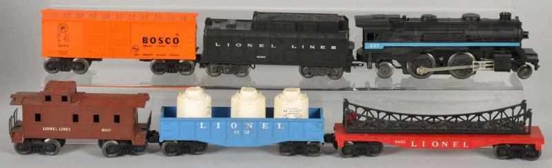 Appraisal: Lionel O- Gauge No Freight Train Set Post-war circa s