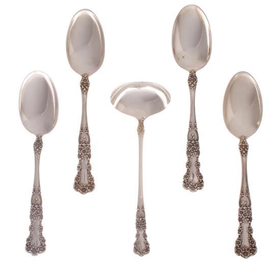 Appraisal: Set of Twelve American Sterling Silver Spoons Gorham in the