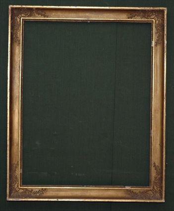 Appraisal: Rectangular Giltwood Frame x in