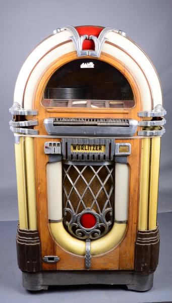 Appraisal: Wurlitzer Jukebox Model Coin-operated Wurlitzer jukebox with twenty-four selections Needs