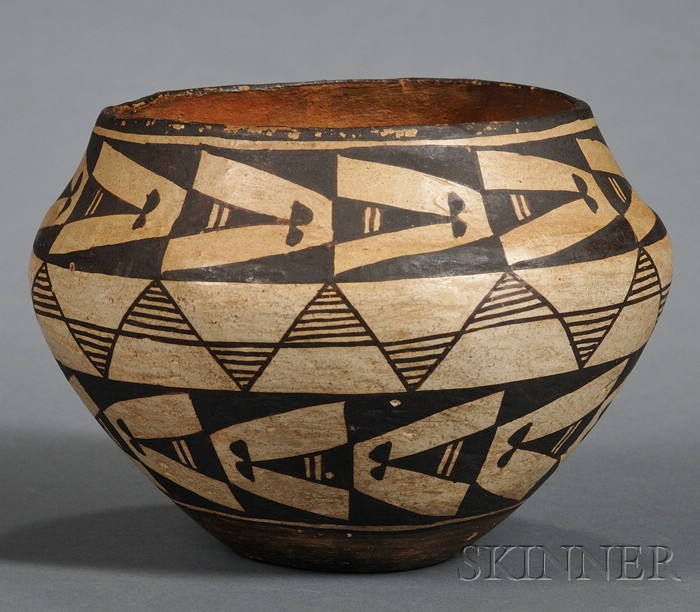 Appraisal: Southwest Pottery Bowl Acoma c first quarter th century decorated