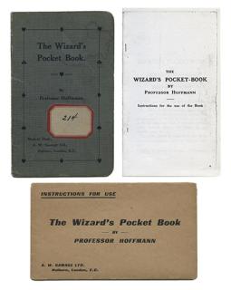 Appraisal: The Wizard's Pocket Book Hoffmann Professor Angelo J Lewis The