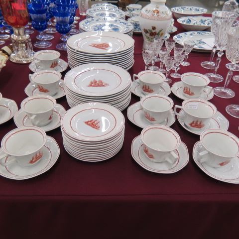 Appraisal: pc Wedgwood Flying Cloud Dinner Service for from the Georgetown