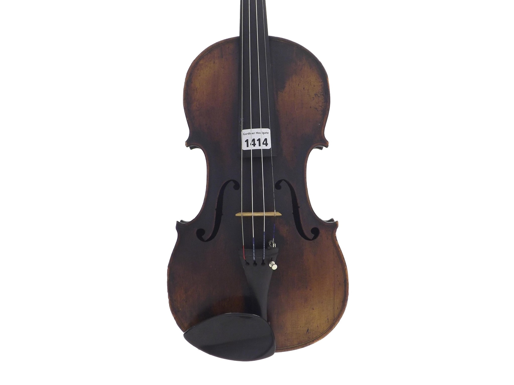 Appraisal: th century German violin labelled T Porter cm