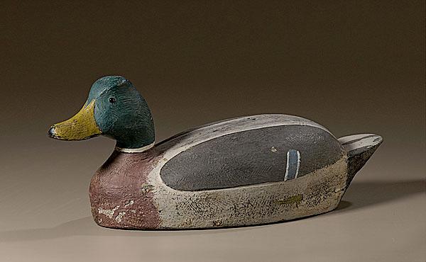 Appraisal: GEORGE RED WEIR DUCK DECOY ATTRIBUTED Hamilton Bay Ontario -