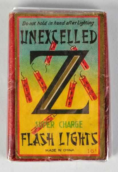 Appraisal: Unexcelled Z -Pack Firecrackers Class Condition Near Mint Size -