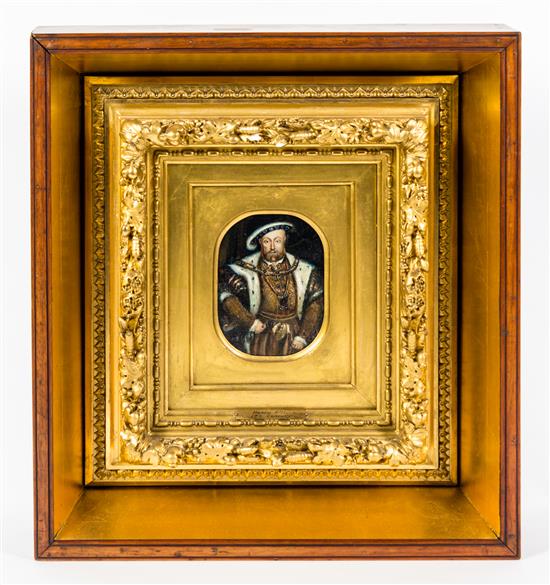 Appraisal: Sale Lot Artist Unknown th th century Portrait of King