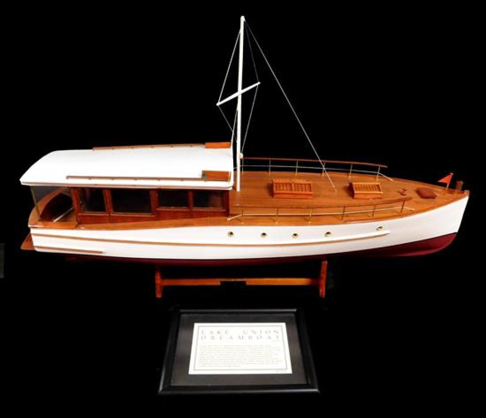 Appraisal: Ship model by Sail Classics Lake Union Dream Boat c