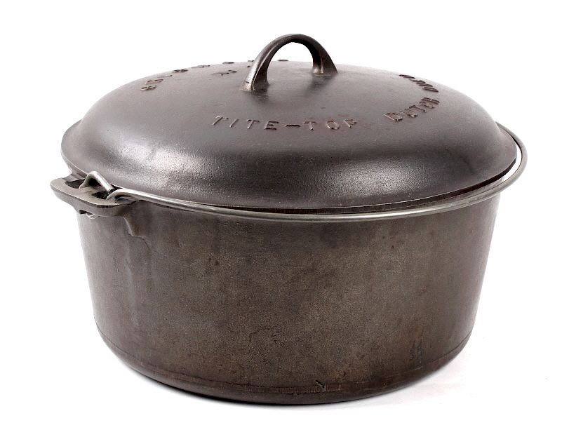 Appraisal: Griswold Cast Iron No Tite-Top Dutch Oven For your bidding