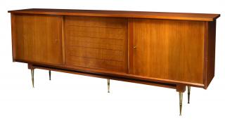 Appraisal: FRENCH MID CENTURY MODERN SIDEBOARD French mid century modern sideboard