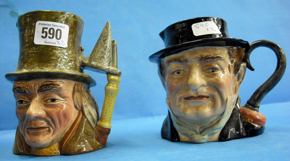 Appraisal: Beswick Small Character Jugs Captain Cuttle Little Nells Grandfather