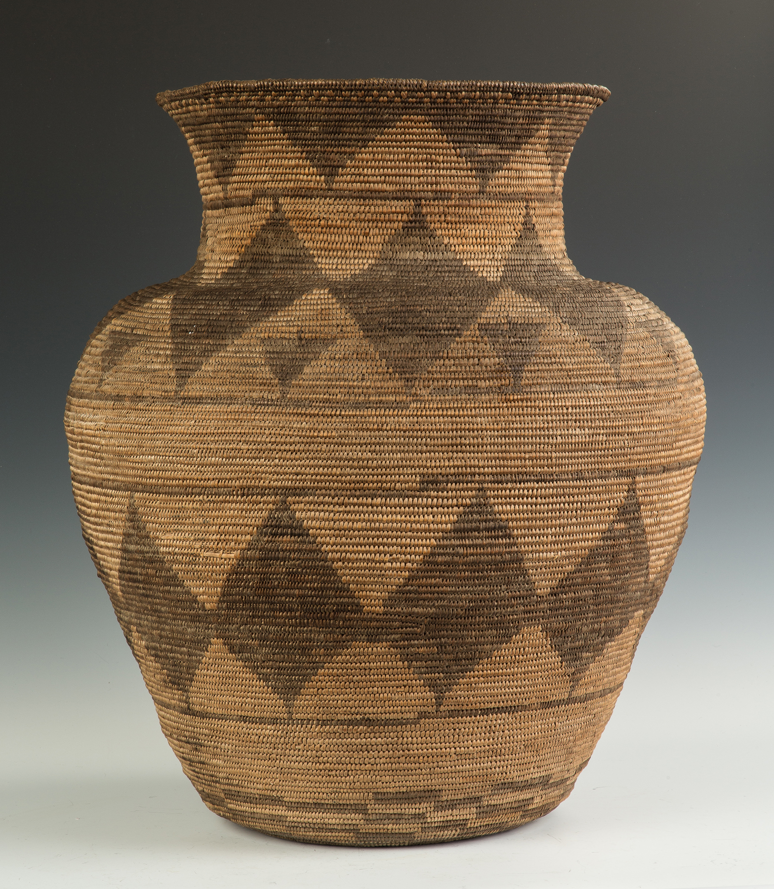 Appraisal: Large Apache Olla Basket th century