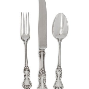 Appraisal: An American Silver Flatware Service Reed Barton Taunton MA th