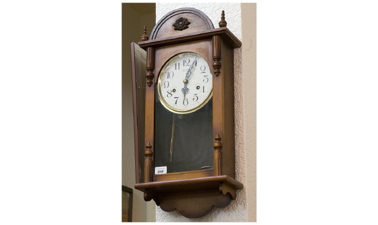 Appraisal: Reproduction Wall Clock