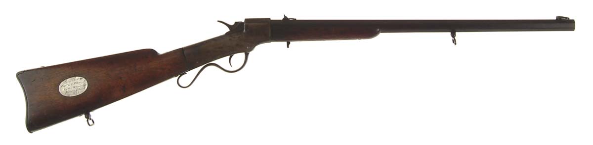 Appraisal: PRESENTATION CIVIL WAR ERA BALLARD RIFLE Cal RF SN Extremely