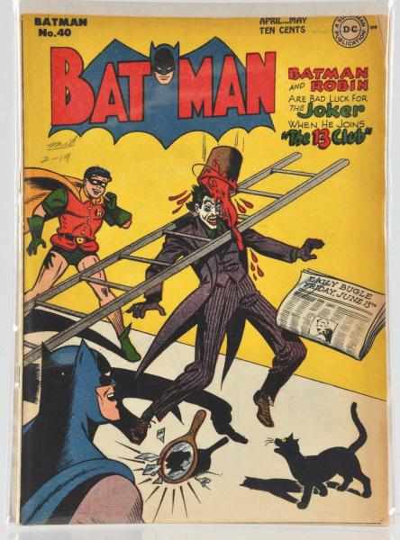 Appraisal: Batman Comic No Description This issue of Batman is in