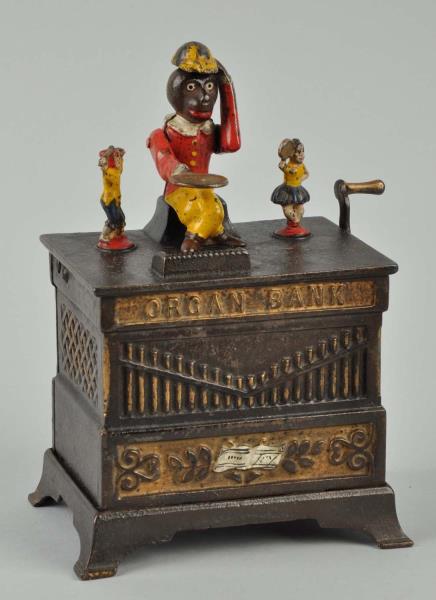 Appraisal: Organ Bank Dancing Boy Girl Manufactured by Kyser Rex Working