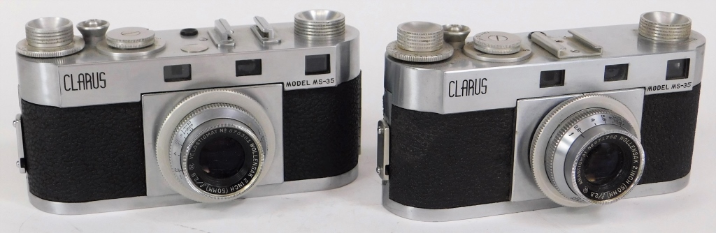 Appraisal: CLARUS MS- RANGEFINDER CAMERAS Clarus MS- rangefinder cameras for mm