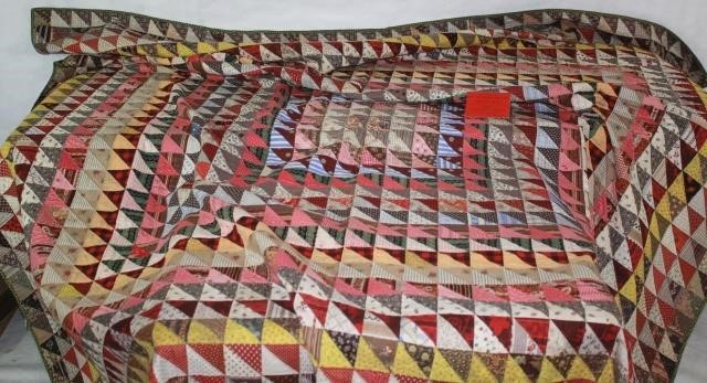 Appraisal: CA BED QUILT DONE BY SUSAN JOHNSON OF RHODEISLAND THE