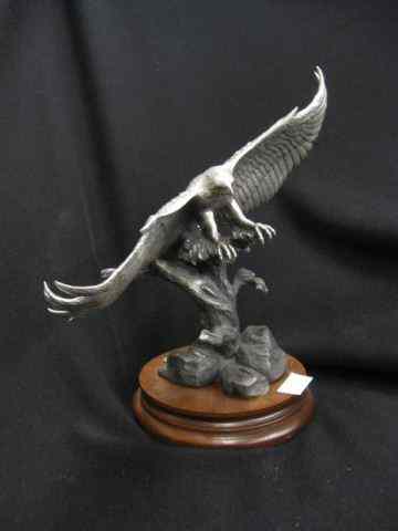 Appraisal: Chilmark Pewter Sculpture of an Eagle by S C Knight