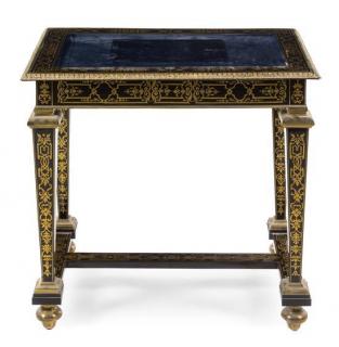 Appraisal: A Louis XVI Gilt Bronze Mounted Boulle Marquetry Center Table