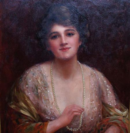 Appraisal: Sydney Percy Kendrick British - The Pearl Necklace Estimate -