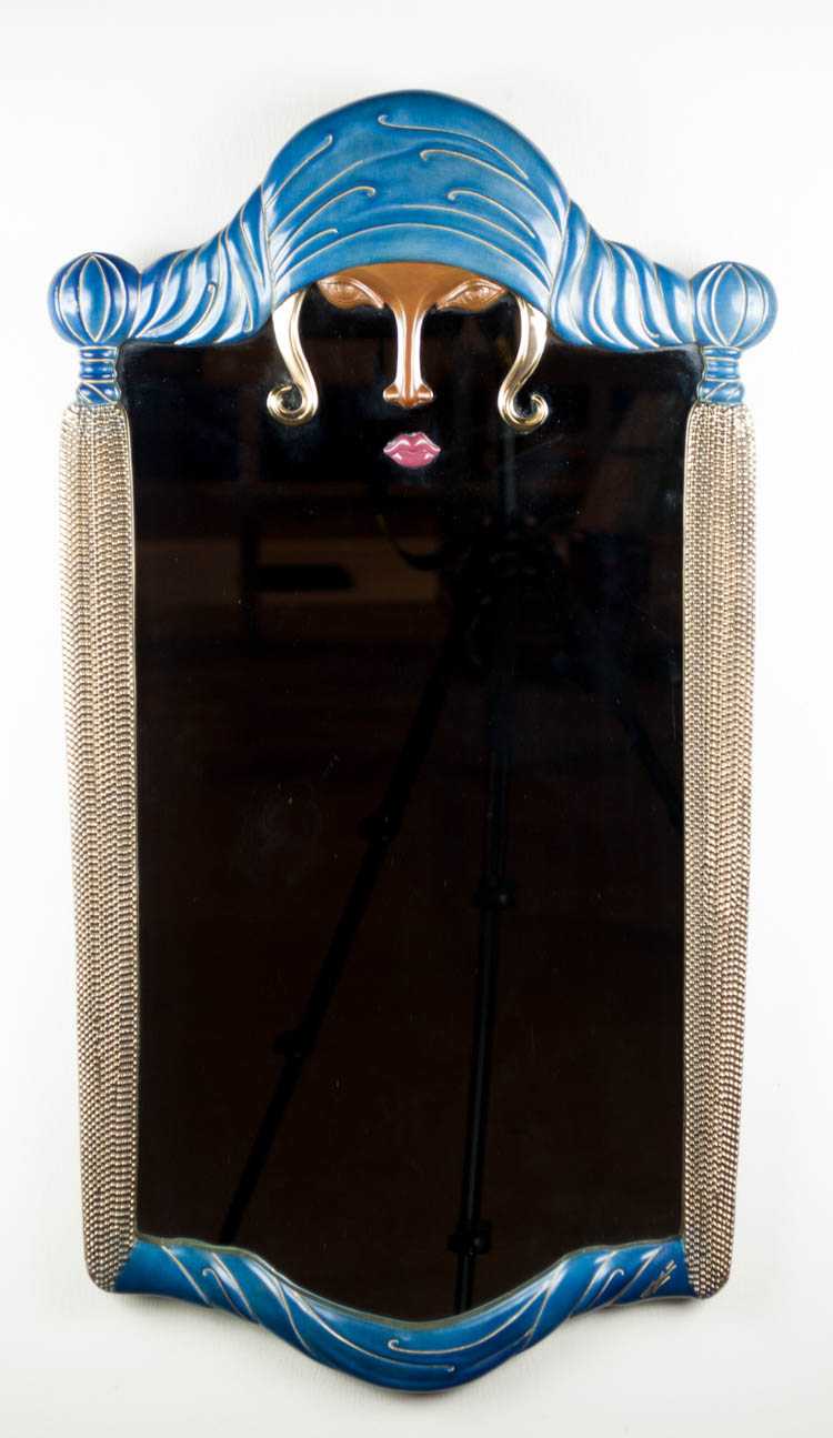 Appraisal: ERTE ROMAIN DE TIRTOFF RUSSIAN FRENCH - BRONZE FRAMED WALL