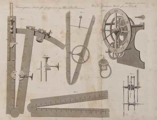 Appraisal: Smith James The Mechanic or Compendium of Practical Inventions vol