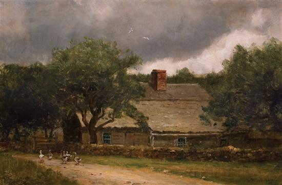 Appraisal: WORTHINGTON WHITTREDGE American - Palmer House Sakonnet Rhode Island oil