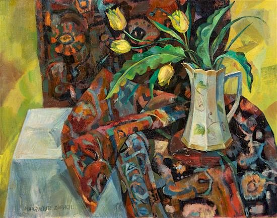 Appraisal: Marguerite Zorach American - Untitled Still Life Marguerite Zorach American