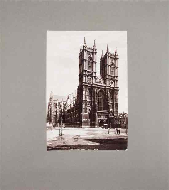 Appraisal: PHOTOGRAPHY ENGLAND A collection of three bound volumes of photographs