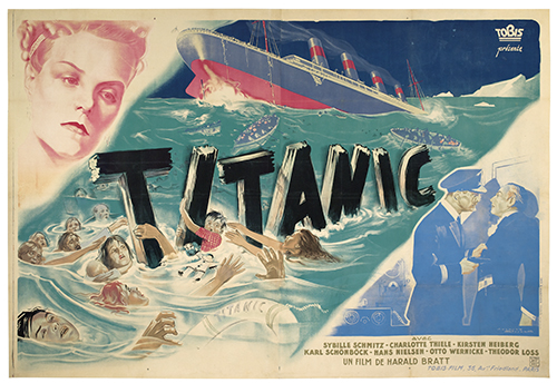 Appraisal: JACQUES BONNEAUD - TITANIC Circa x inches x cm Condition