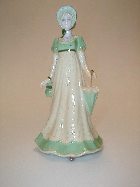 Appraisal: A Coalport figure Emma from the Past Times Collection no