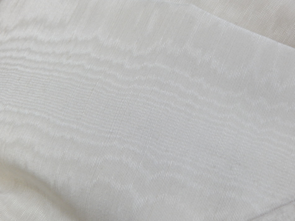 Appraisal: Two pairs of thC material curtains in cream cm drop