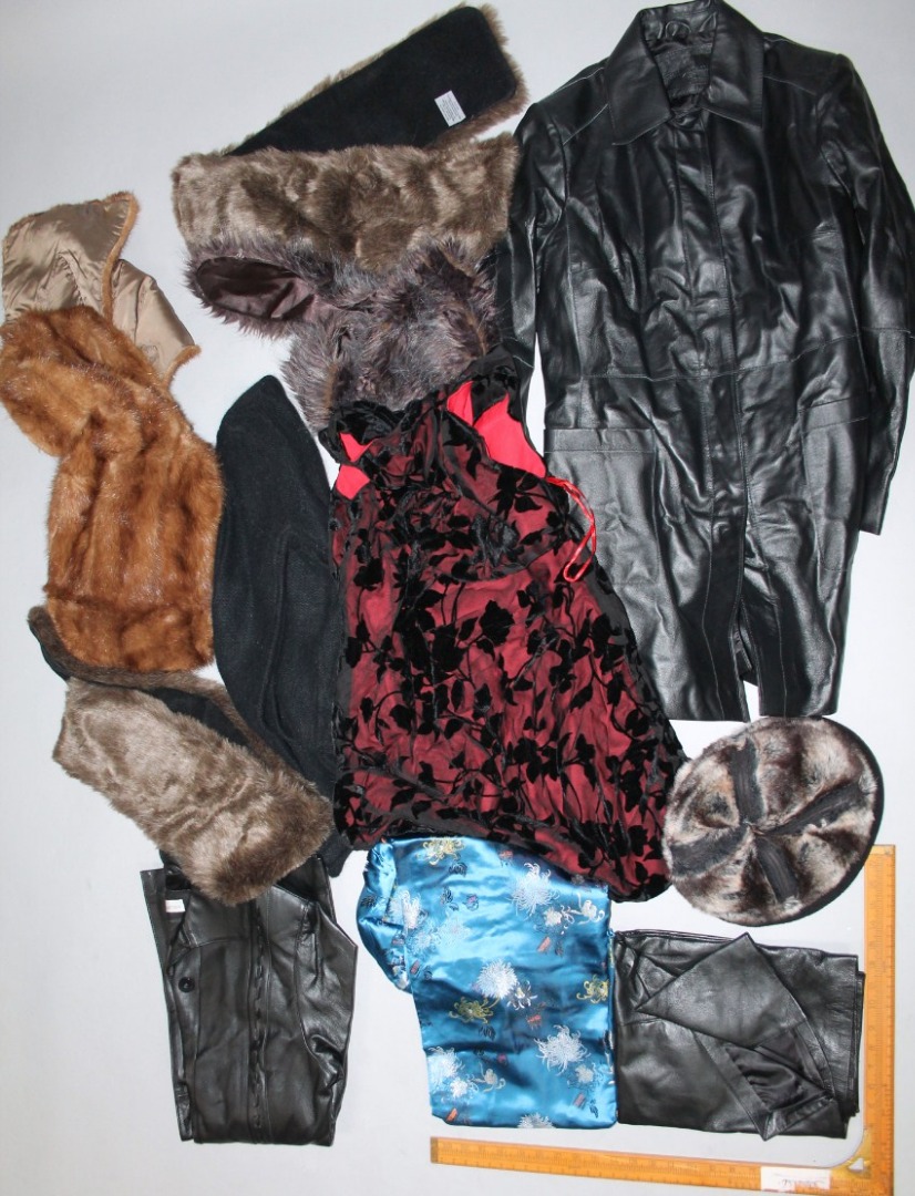 Appraisal: Various faux and other fur to include stoles hats and