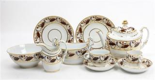 Appraisal: A Worcester Porcelain Dessert Service Diameter of plates inches A