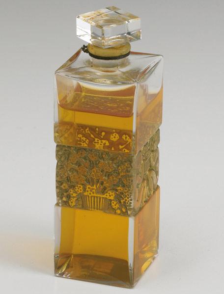 Appraisal: LALIQUE LES CINQ FLEURS PERFUME For Forvil Paris early th