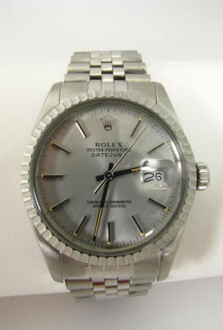 Appraisal: Estate Rolex Datejust mm case in L stainless steel with