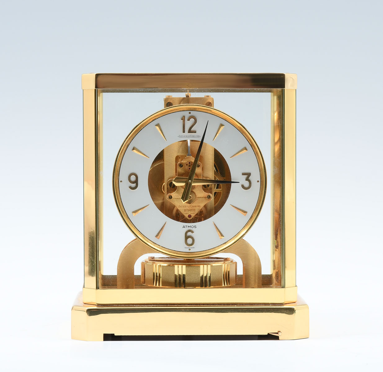 Appraisal: JAEGER LE COULTRE JEWEL ATMOS CLOCK Swiss made jewel atmos