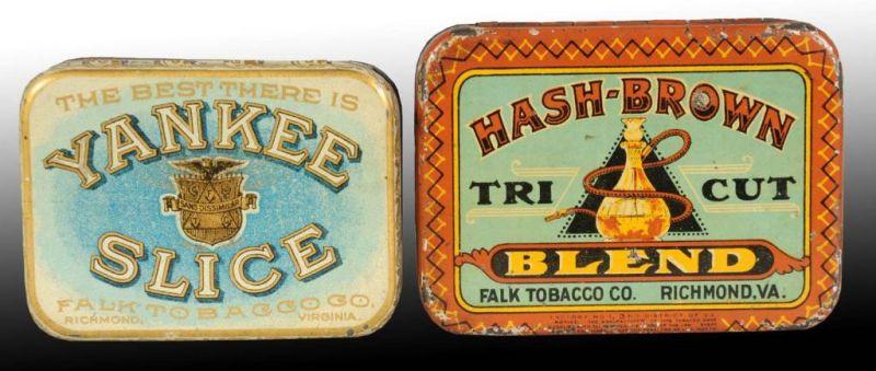 Appraisal: Lot of Tobacco Tins Description Includes one Yankee Slice flat