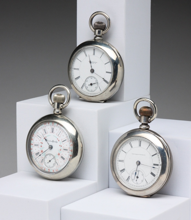 Appraisal: Fourth Qtr - th century Three S pocket watches including